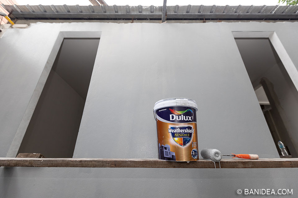 ทาสี Dulux ผนังปูนใหม่ได้ทันที