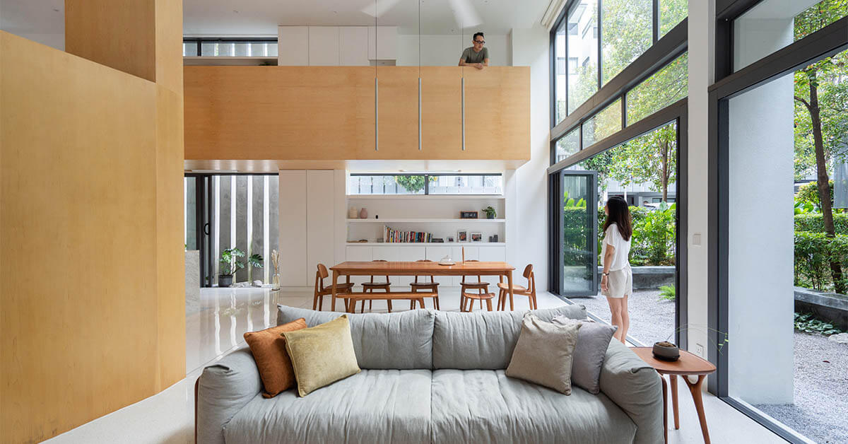 บ้าน Open Plan