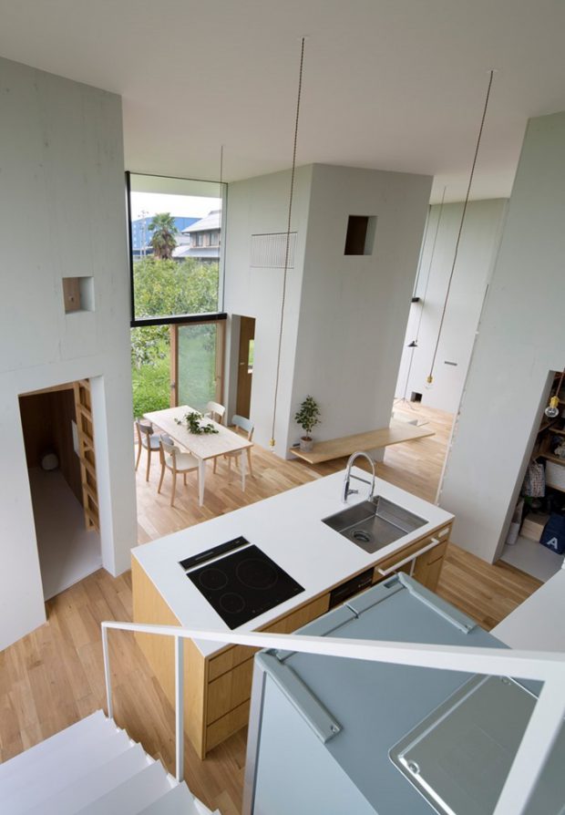 บ้าน modern minimal โถงสูง Double Space