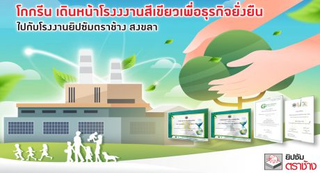 โรงงานยิปซัมตราช้าง สงขลา โกกรีน 