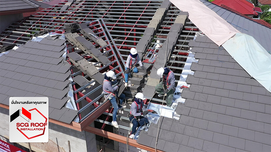 SCG Roof Installation