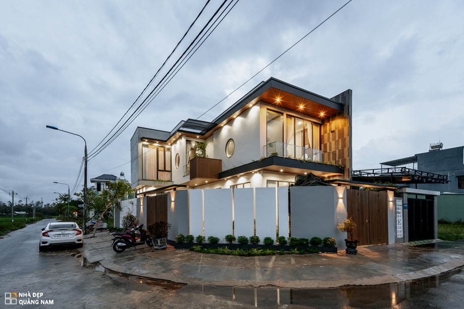 บ้านสองชั้นสไตล์โมเดิร์น
