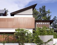 บ้านโมเดิร์นทรอปิคอลหลังคาเพิงหมาแหงน
