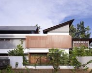 บ้านโมเดิร์นทรอปิคอลหลังคาเพิงหมาแหงน