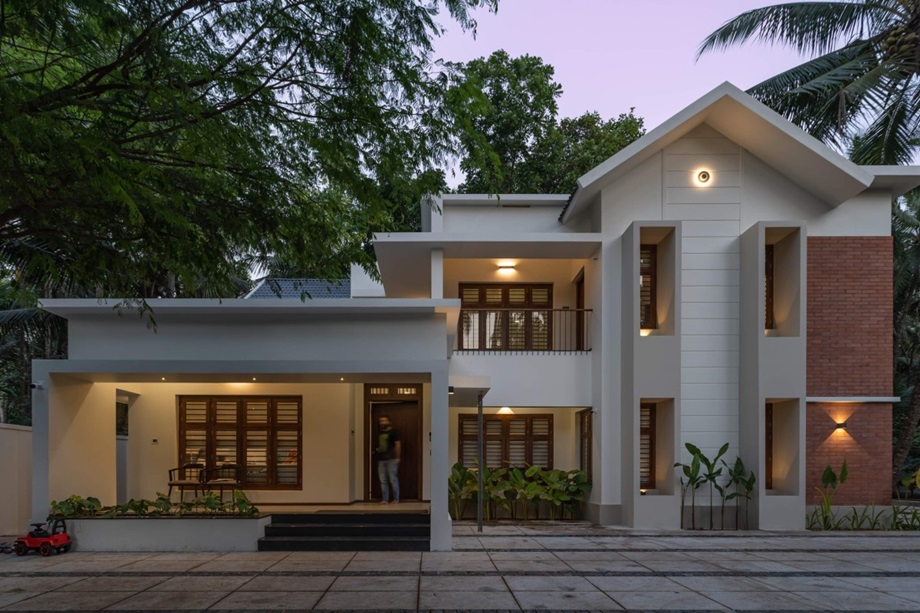 บรรยากาศบ้านช่วงค่ำ