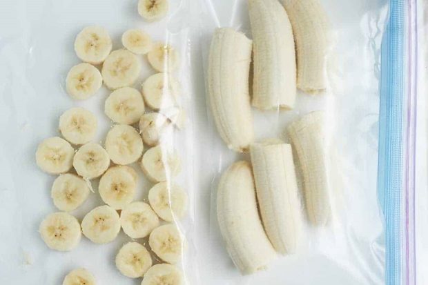 วิธีแช่แข็งกล้วยหอมในตู้เย็น