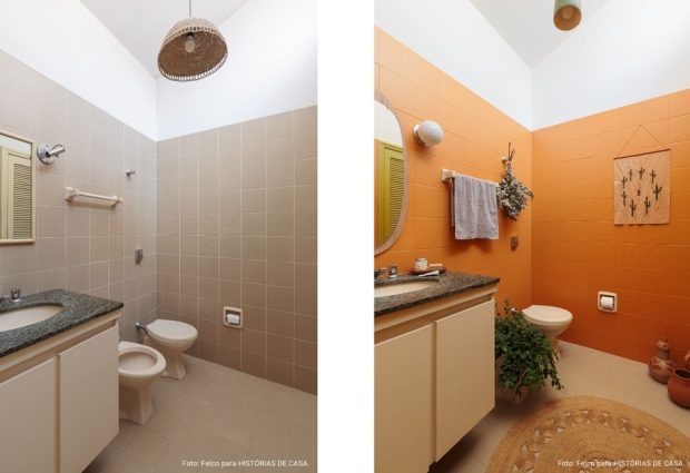 Before-After ทาสีกระเบื้องห้องน้ำ