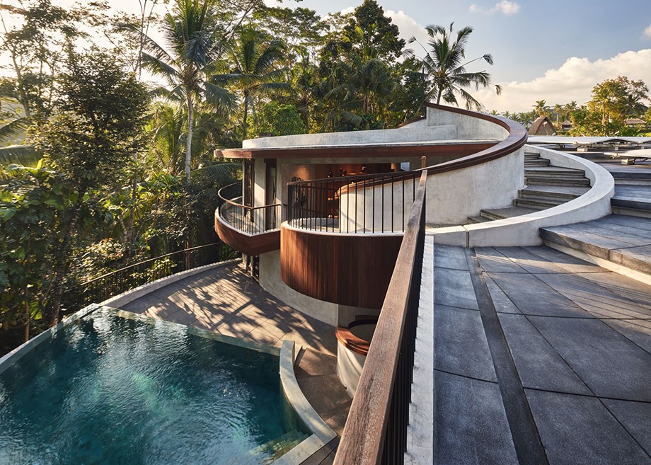 บ้านคอนกรีตบันไดวนเป็นเกลียว