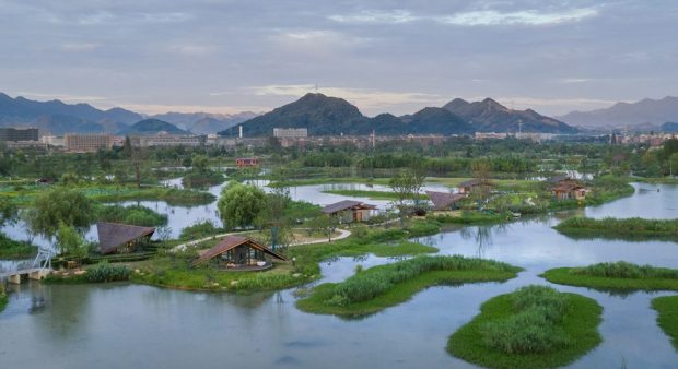 ที่พัก Eco บนเกาะกลางน้ำ
