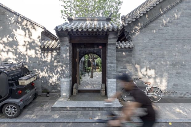 ประตูทางเข้าสไตล์บ้านจีนโบราณ