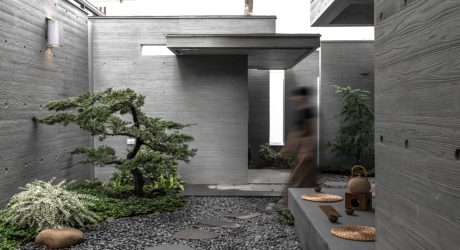 สวน Zen กับบ้านคอนกรีต