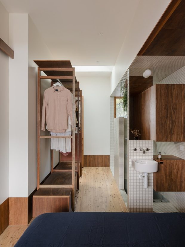 ห้องน้ำและ walk-in closet