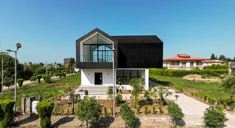 บ้านโมเดิร์นสีขาวดำ