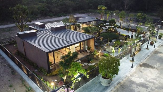 บ้านสำเร็จรูปจัดแบบ Resort Garden House