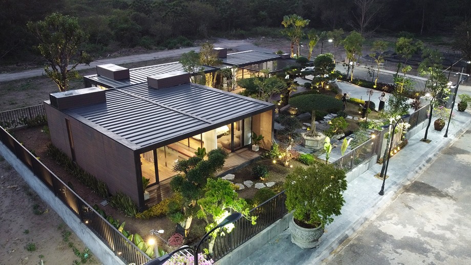 บ้านสำเร็จรูปจัดแบบ Resort Garden House