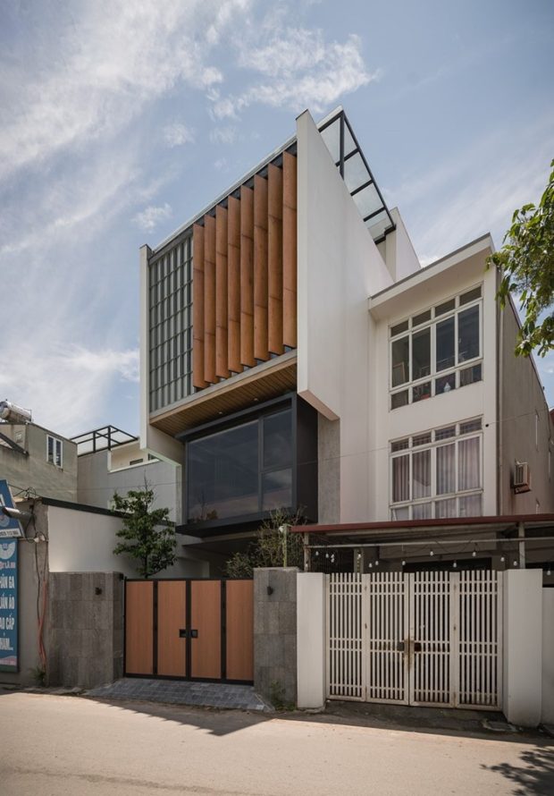 บ้านโมเดิร์นทรอปิคอลเปิดปิดฟาซาดได้