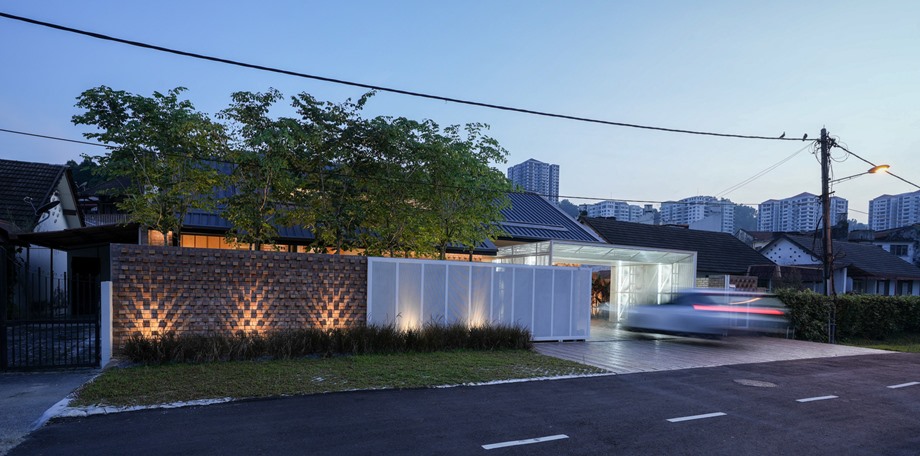 บรรยากาศบ้านช่วงค่ำ