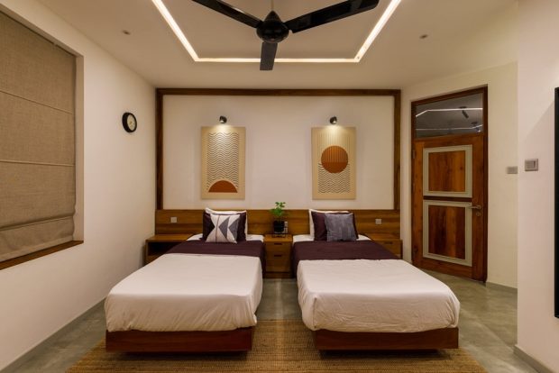 ตกแต่งห้องนอนสไตล์ Luxury ผสมพื้นถิ่น