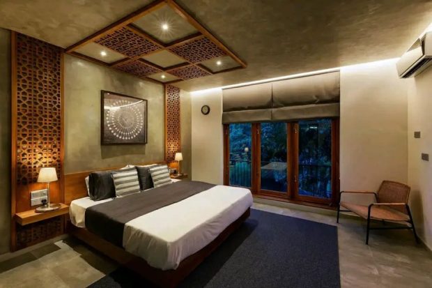 ตกแต่งห้องนอนสไตล์ Luxury ผสมพื้นถิ่น