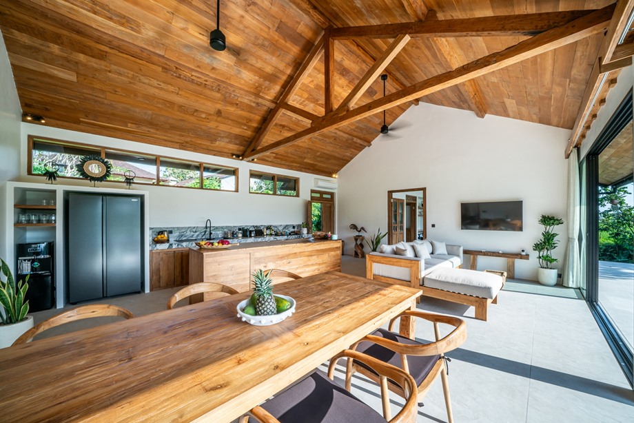 บ้านพักชั้นเดียวแบบ open plan