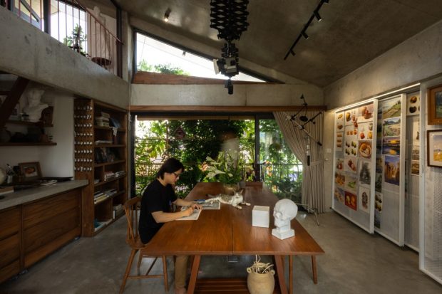 ห้องทำงานที่บ้าน