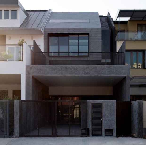 รีโนเวททาวน์เฮาส์ในสไตล์โมเดิร์น