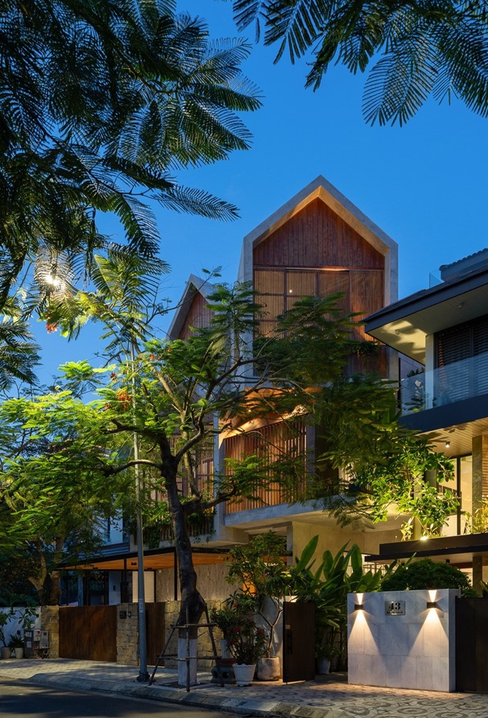 บรรยากาศบ้านช่วงค่ำ