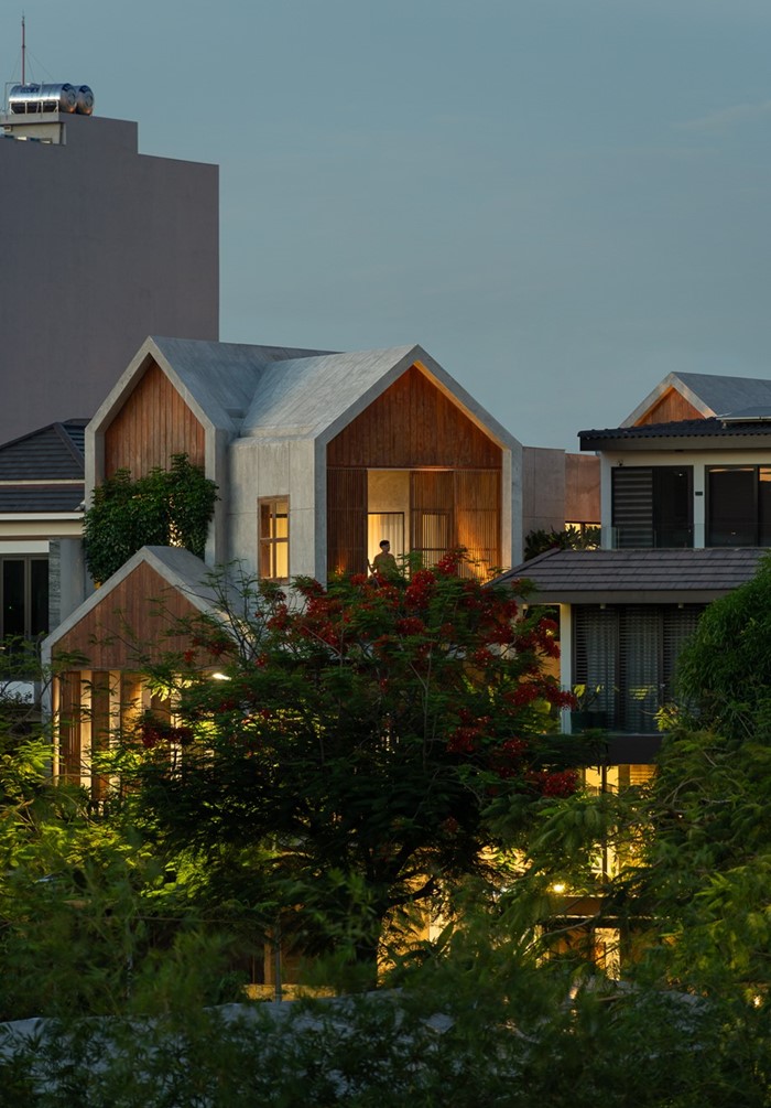 บรรยากาศบ้านช่วงค่ำ