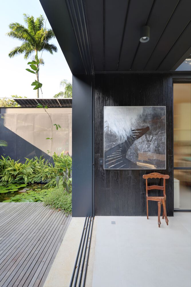 บ้านชั้นเดียวจากไม้ Cross Laminated Timber