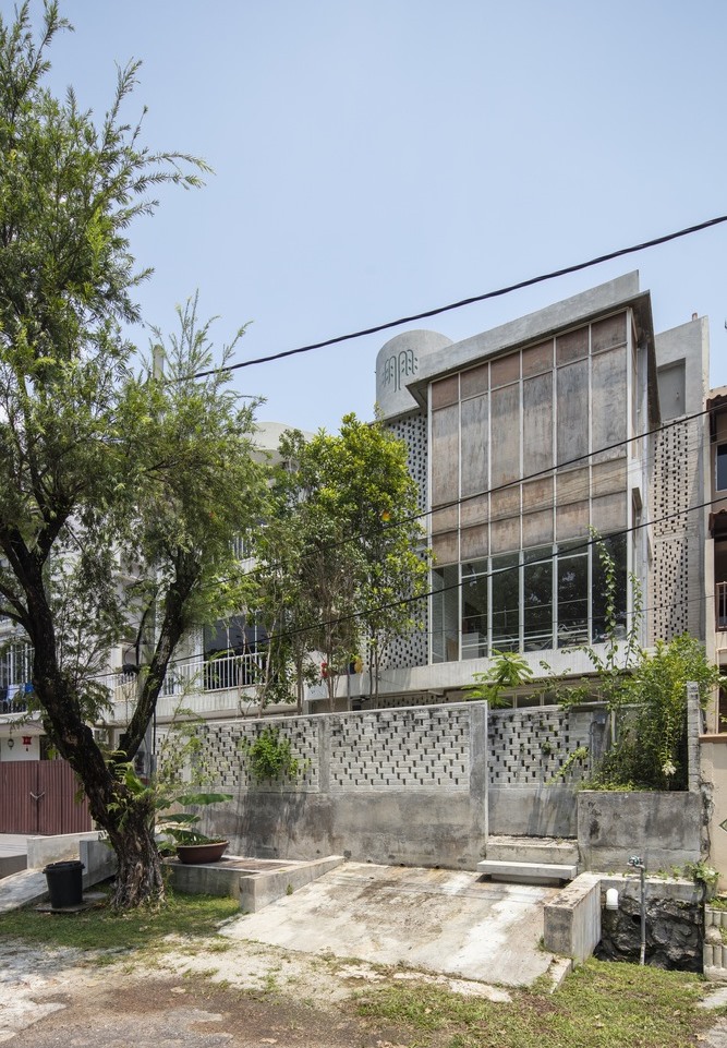 บ้านที่เน้นความโปร่งทั้งภายนอกภายใน