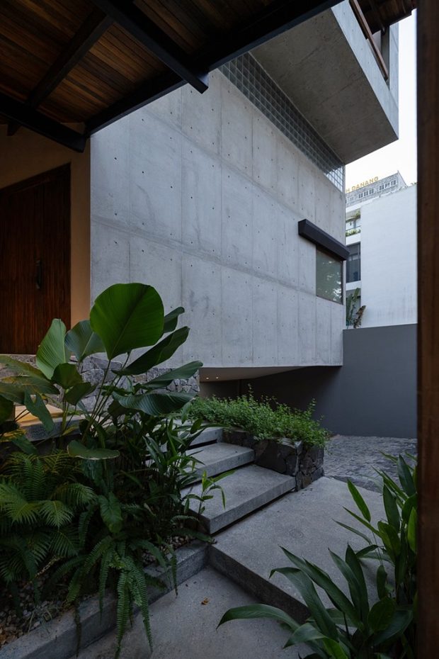 จัดสวนข้างๆ สเต็ปบันได