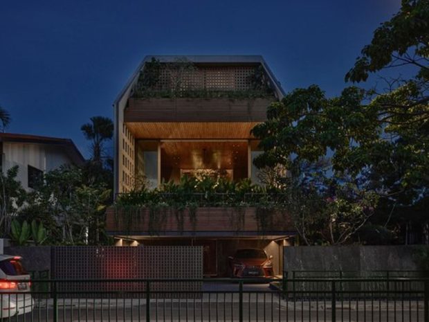 บรรยากาศบ้านช่วงค่ำ