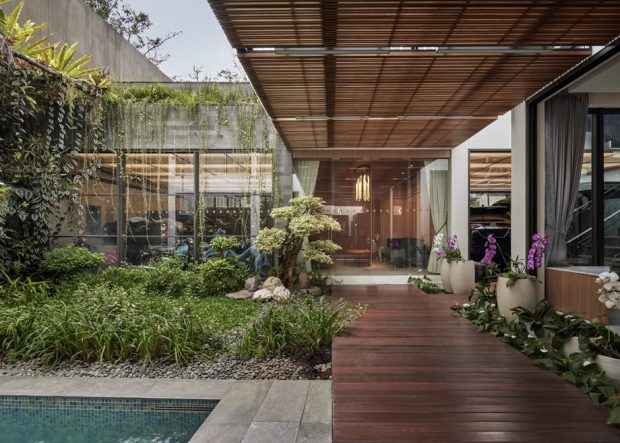 บ้านสไตล์โมเดิร์นทรอปิคอล