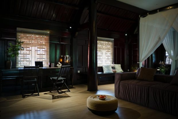 ห้องนอนเวียดนามโบราณประยุกต์