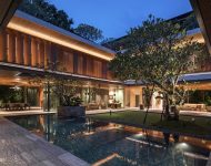 บรรยากาศบ้านช่วงค่ำ